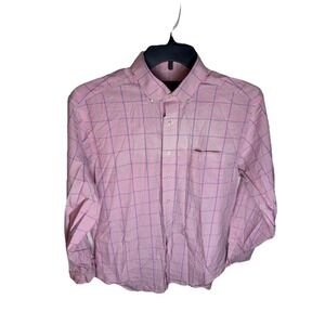 Vineyard Vines Murray Shirt Mens‎ Size Med Multi-Color Pink Stripes Blue Casual
